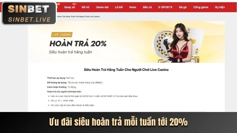 Cập nhật game Casino trực tuyến S6S666